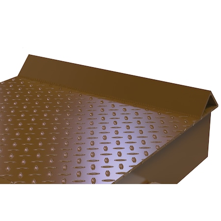 Vestil STL WHEEL RISER W/ ROLL OFF GUARD 60X24X6 SWR-ROG-24-6-60